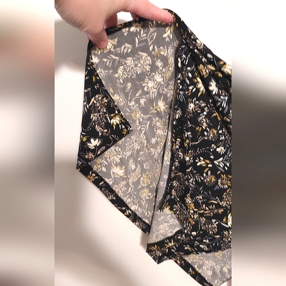 π£ Joe Fresh Women's Floral Button-Down Tie Waist Long Sleeved Dress NWT Size XS - Picture 9 of 11